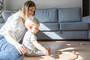 Underfloor heating for single family home with Comfort E
