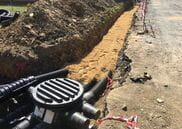 Reconstruction of heat and hot water distribution with circulation in the housing estate in Zákupy
