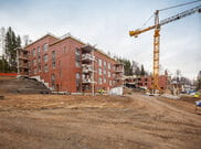 New apartment building